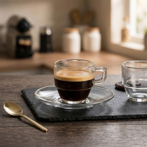 RCR CAFFE PODŠÁLKA 12,5 CM SADA 6 KS