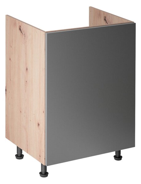 Kuchyňská skříňka LANGEN D60Z-P/L Dub artisan/béžová