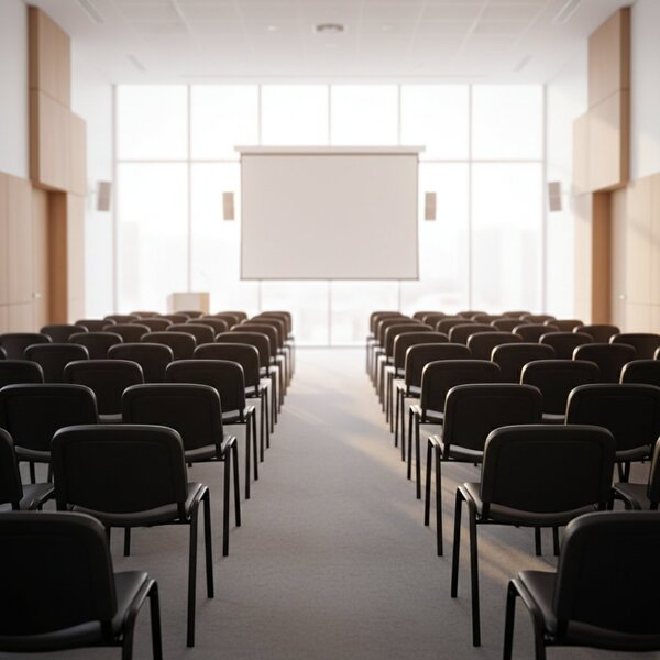 Kožená konferenční židle ISO - černé nohy, černá