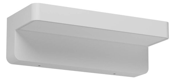 Redo Venkovní LED nástěnné svítidlo KANT, š.23cm, 15W, CCT switch 2700/3000K, IP65 Barva: Černá