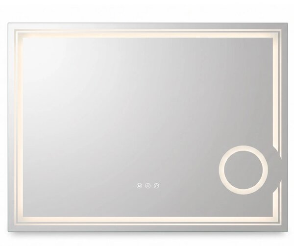 Rea Zrcadlo 80x60 cm s LED osvětlením HOM-01806