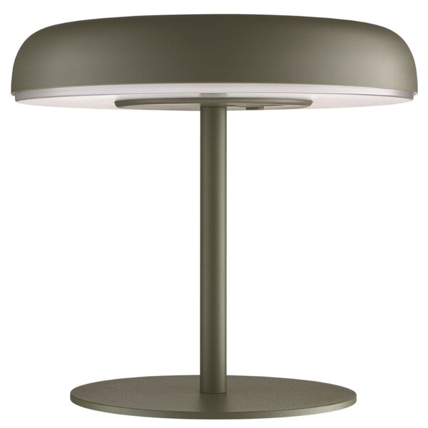 Nordlux Zelená zahradní stolní LED lampa Elmer Solar