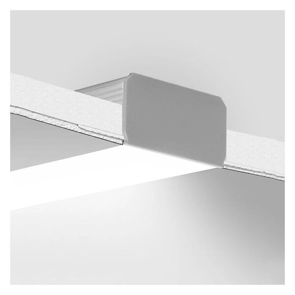 Difuzor KLUŚ LIGER-45 pro LED hliníkové profily Barva: Mléčná, Délka: 1m