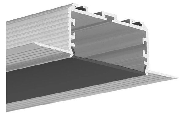 Difuzor KLUŚ LIGER-45 pro LED hliníkové profily Barva: Mléčná, Délka: 1m