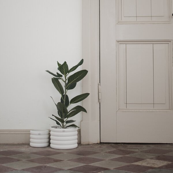 DBKD Květináč Mud Medium - White DK105