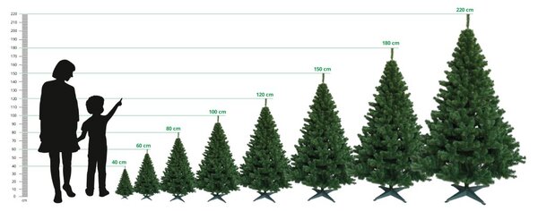 JAKS Vánoční stromek smrk zasněžený se šiškami zelený 150 cm