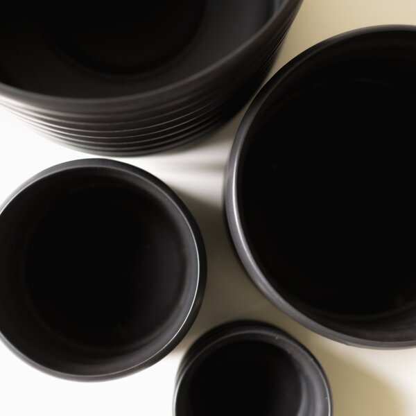 DBKD Květináč Mud Small - Black DK153
