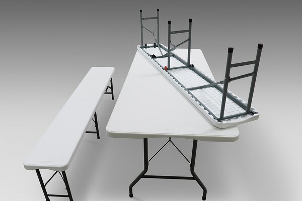 Plastový pivní set – 180 cm