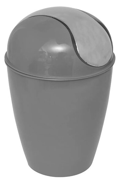 Odpadkový koš Cuesta, šedá, 5,6L