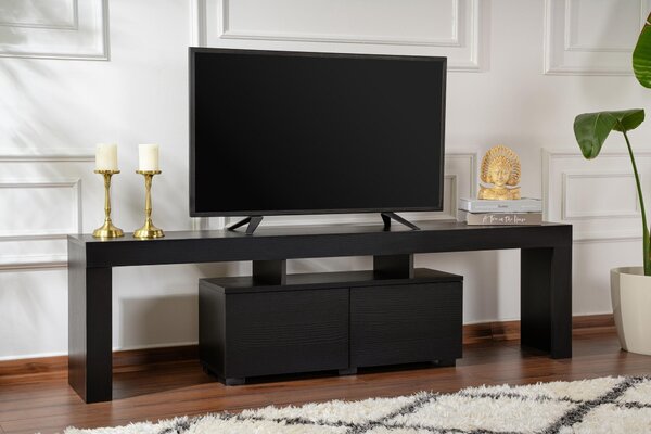 TV stolek/skříňka Endlava (černá). Akce -27%