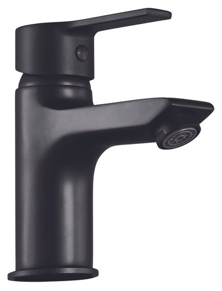 Invena Bralos, umyvadlová baterie h-134, černá matná, INV-BU-07-004-A