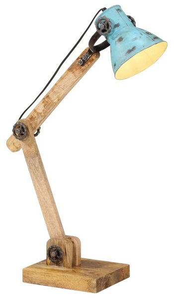 Stolní lampa 25 W modrá patina 23 x 18 x 96 cm E27