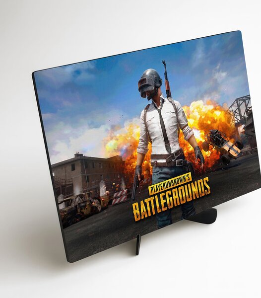 DUBLEZ | Dřevěný obraz z hry - PUBG | UV tisk, Premium