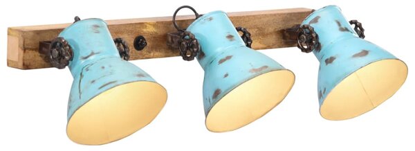 Nástěnné svítidlo 25 W modrá patina 65 x 25 cm E27