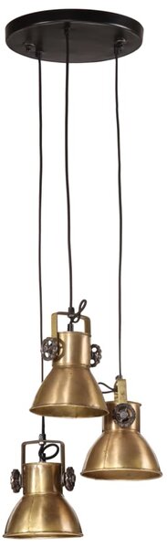 Závěsné svítidlo 25 W staromosaz 30 x 30 x 100 cm E27