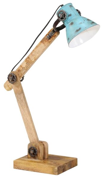 Stolní lampa 25 W modrá patina 23 x 18 x 96 cm E27