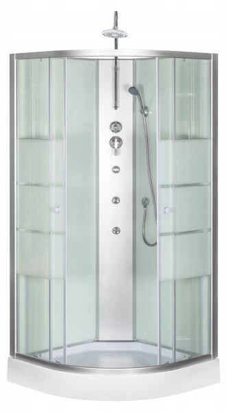 Novoterm Hydromasážní box NV-Drast 89x89