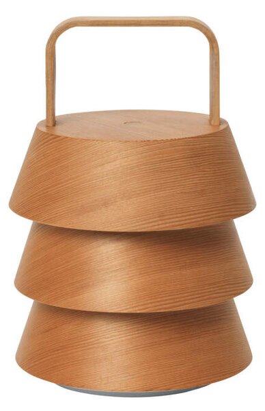 Ferm Living Přenosná lampa Luver, natural 1104271033