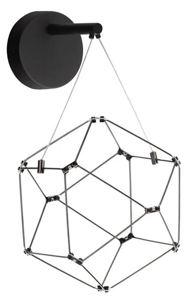 Designové nástěnné svítidlo Nebula černá