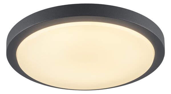 SLV 229965 Ainos, stropní kulaté svítidlo, LED 21W 3000K, antracit, průměr 30cm, IP44