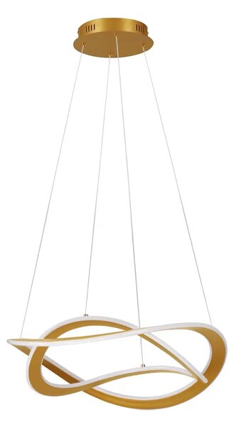 Designový lustr Celestia zlatá