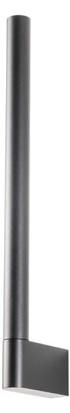 Redo 01-4241 Cityline, černé nástěnné svítidlo, LED 8,5W 2700K, stmívatelné, výška 44,5cm, IP54