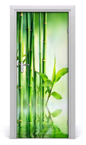Fototapeta na dveře Bambus ve vodě 75x205 cm