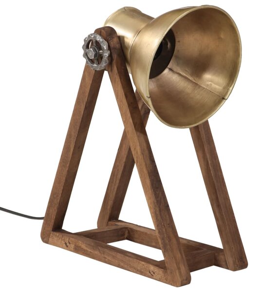 Stolní lampa 25 W staromosaz 30 x 17 x 40 cm E27