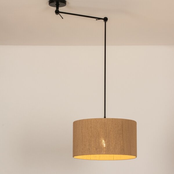 Závěsné svítidlo Snap Light Seil and Black (LMD)