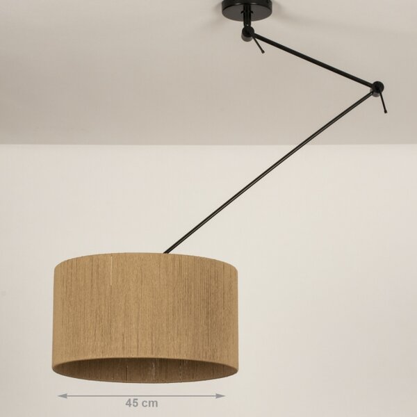 Závěsné svítidlo Snap Light Seil and Black (LMD)
