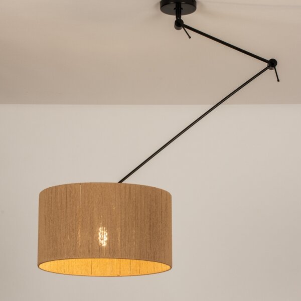 Závěsné svítidlo Snap Light Seil and Black (LMD)