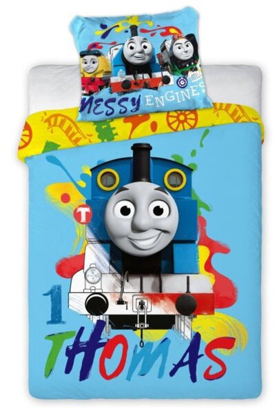Povleceni Disney Vláček Tomáš do postýlky 135x100cm+40x60cm Faro
