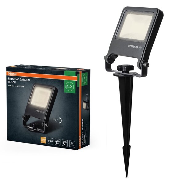 Venkovní LED reflektor 10 W, teplá bílá