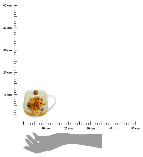Porcelánový hrnek Van Gogh Sunflowers 430 ml