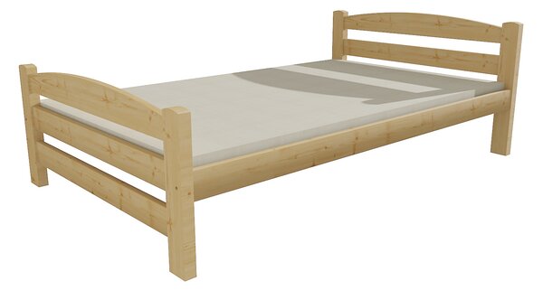 Vomaks unit, s.r.o. Dětská postel DP 008 XL Povrchová úprava: netransparentní barva růžová, Rozměr: 120 x 200 cm