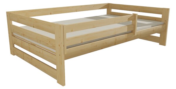 Vomaks unit, s.r.o. Dětská postel DP 025 XL Povrchová úprava: netransparentní barva modrá, Rozměr: 140 x 200 cm