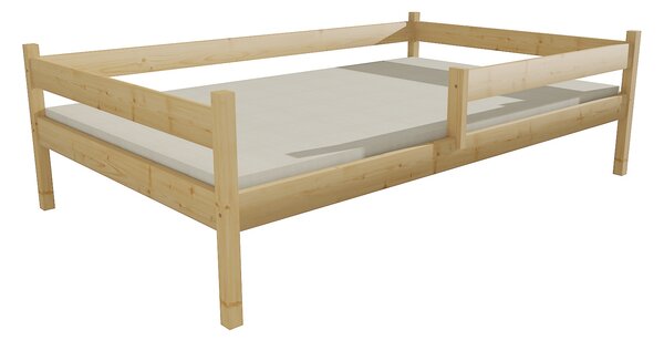 Vomaks unit, s.r.o. Dětská postel DP 027 XL Povrchová úprava: netransparentní barva modrá, Rozměr: 120 x 200 cm