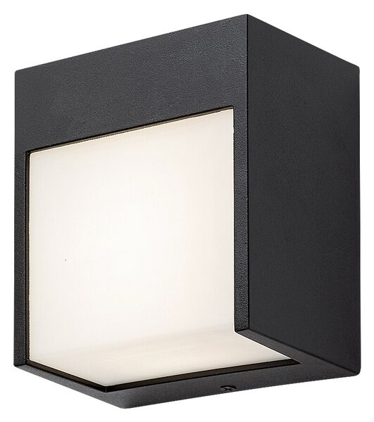 Rabalux 7476 Balimo LED Nástěnné venkovní světlo | Přírodní bílá | 12W | Bílá | Černá - r-7476