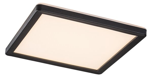 Rabalux 7775 Inverness LED Stropní svítidlo s ovladačem | Variabilní | Stmívatelné | 15W | Bílá | Černá - r-7775