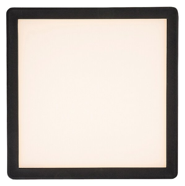 Rabalux 7775 Inverness LED Stropní svítidlo s ovladačem | Variabilní | Stmívatelné | 15W | Bílá | Černá - r-7775