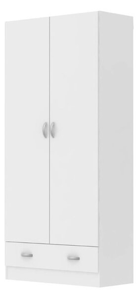 Vikio Policová skříň v barvě bílé 80 cm F1490