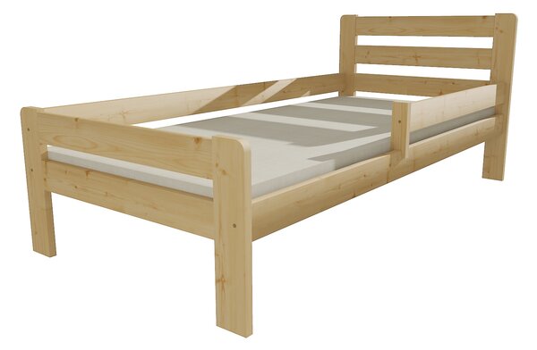 Vomaks unit, s.r.o. Dětská postel KIDS VMK001C Povrchová úprava: surové dřevo, Rozměr: 70 x 160 cm