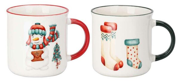 Porcelánový hrnek Christmas2 300 ml sada 2ks