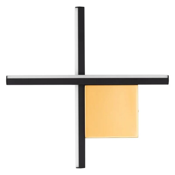 Designové nástěnné svítidlo Cross 50 zlatá