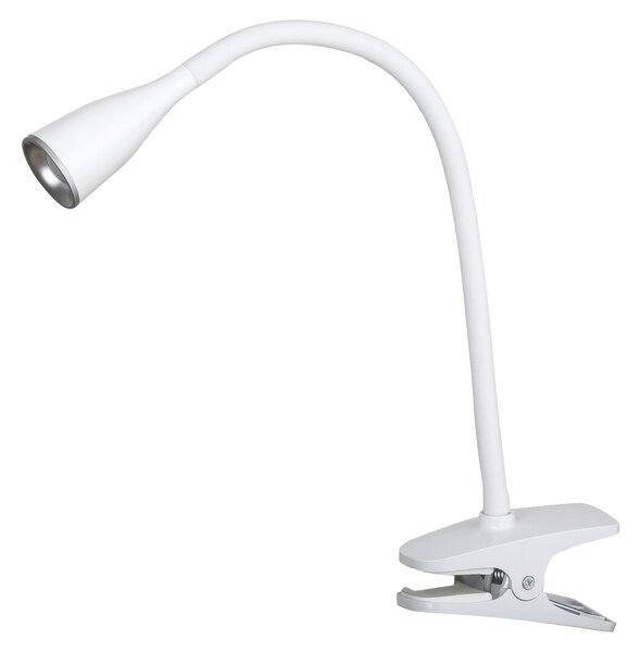 Rabalux 4196 Jeff LED Moderní stolní lampička | Teplá bílá | 45W | Bílá - r-4196