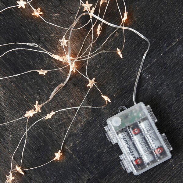 Světelný řetěz hvězdy 100 LED