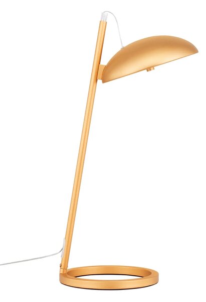 Designová stolní lampa Flute zlatá