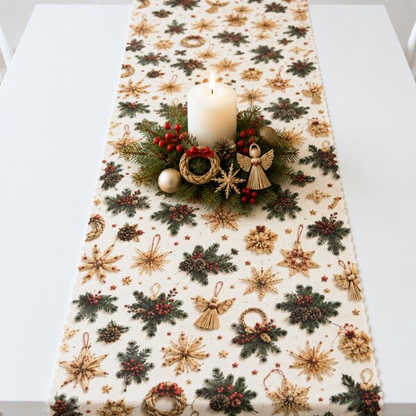 Vánoční ubrusy - Kouzelný advent 30x30
