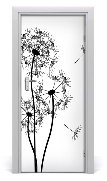 Fototapeta na dveře Pampelišky 75x205 cm