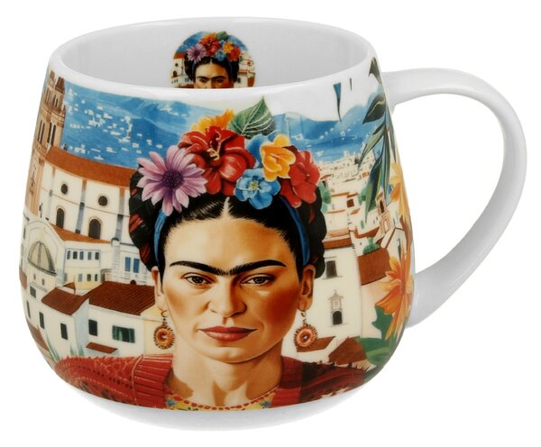 Porcelánový hrnek Mexican Art Frida 430 ml